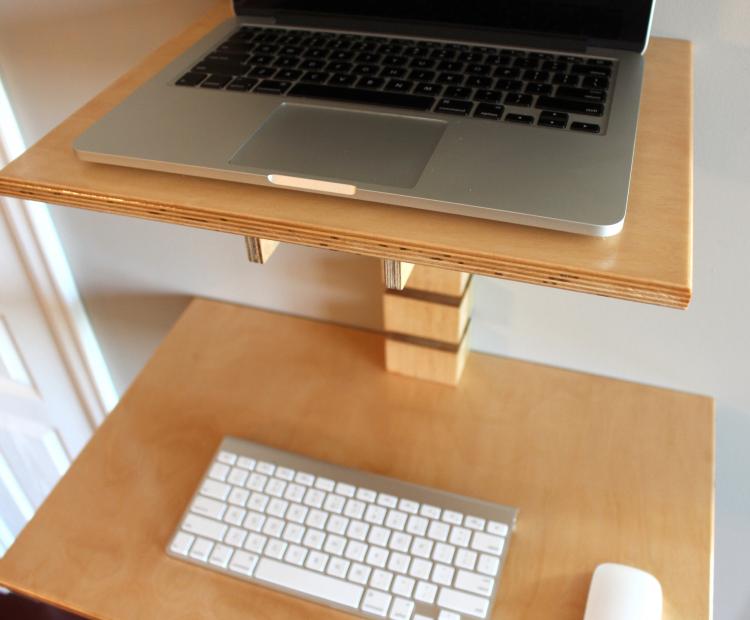Wall Mounted Stand Up Desk