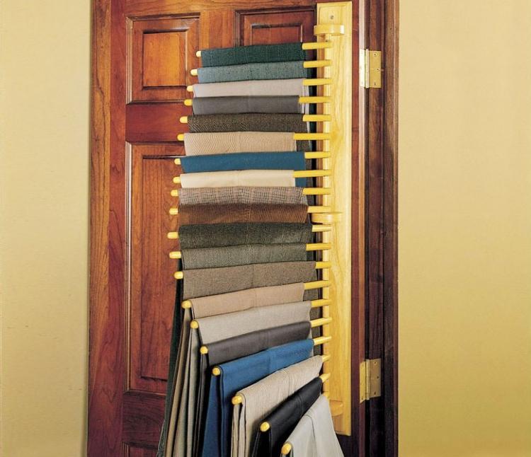 Wall Mounted Trouser Rack