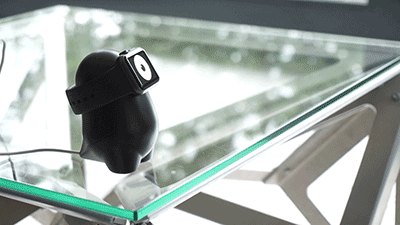 WATCHme Apple Watch Charger One Eyed Monster - GIF