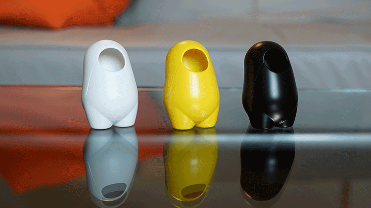 WATCHme Apple Watch Charger One Eyed Monster - GIF