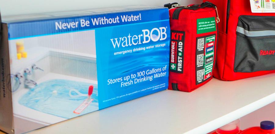 WaterBob Emergency Bathtub Water Storage - Store 100 gallons of emergency water in your bathtub
