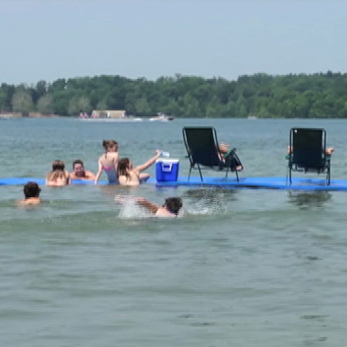 Water Mat Lets You Walk On Water