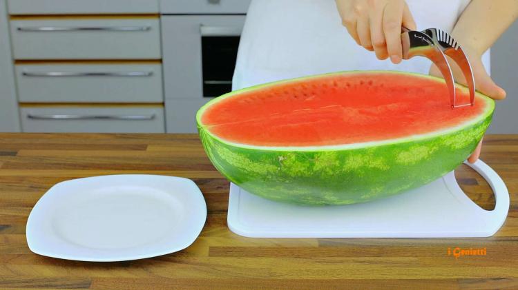 Watermelon Corer And Server - iGenietti Watermelon Slicer/server