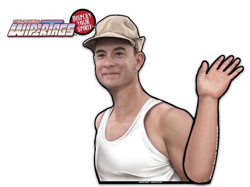 Waving Forrest Gump Wiper Blade Attachment