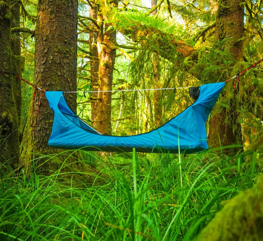 Haven Tent Is Hammock Tent That Lets You Lay Completely Flat