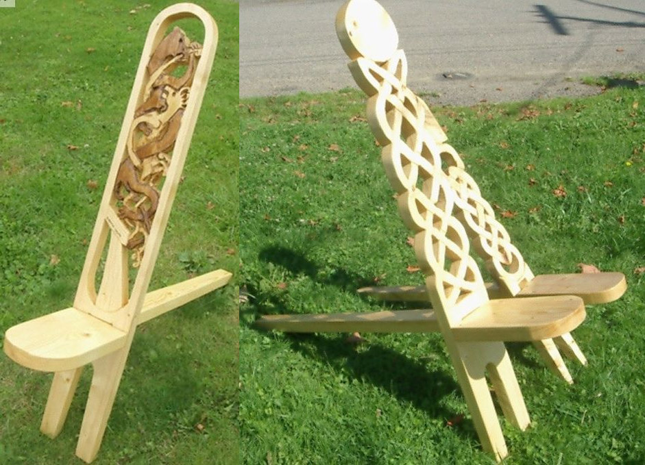 Best viking chair designs - DIY Viking chair and bog chair design inspiration