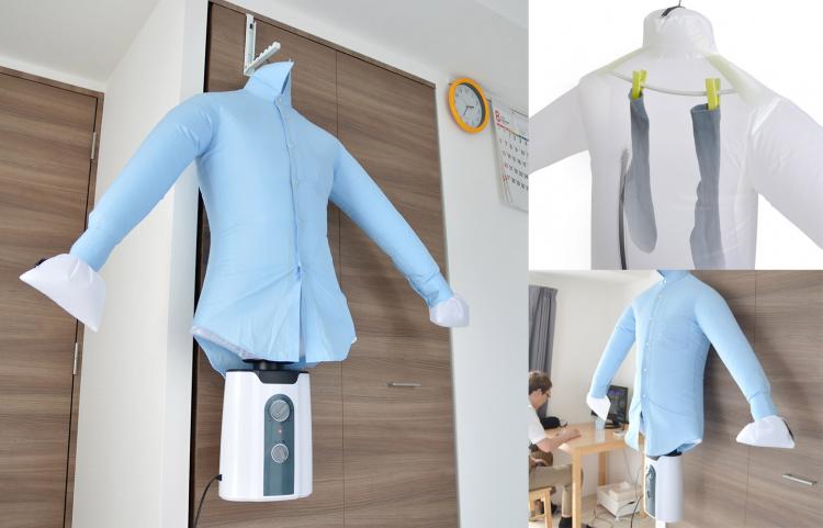 Coolest Japanese Gadgets - Wrinkle Removing Travel Dryer - Dries Shirts and Socks Extremely Quickly
