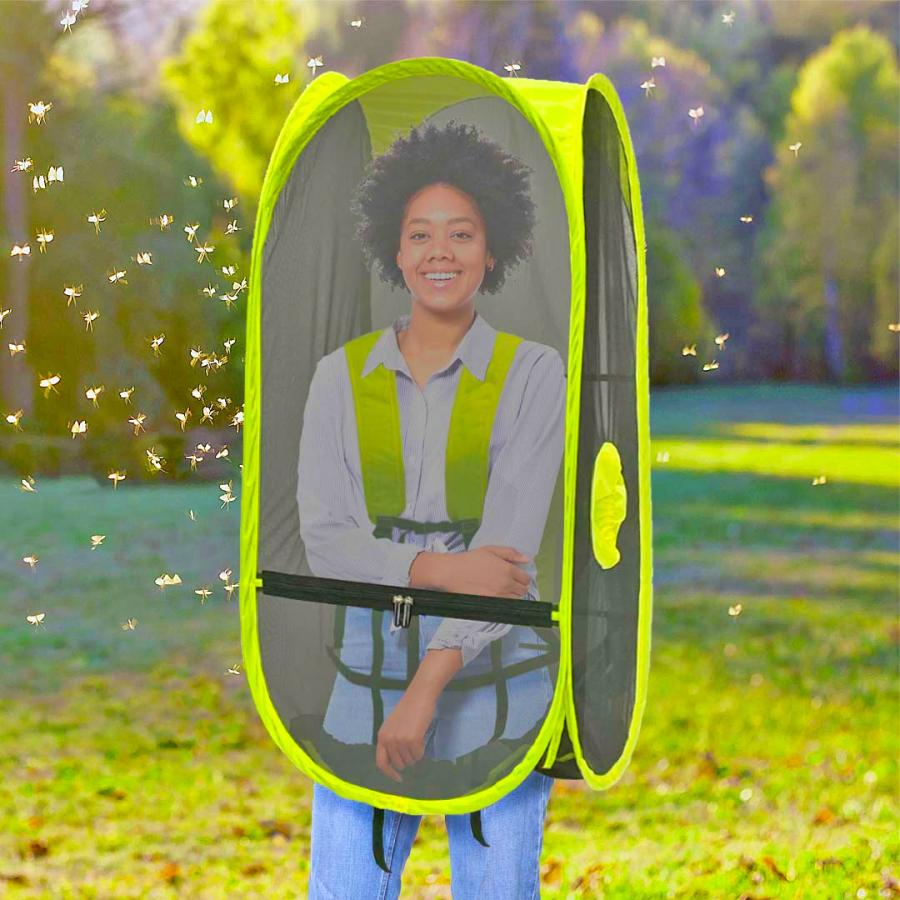 Weatherproof Walking Pods Keep You Dry From Rain