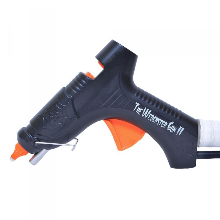 Webcaster Gun Shoots Out Halloween Spider Web Decorations - Cobweb Gun - Spider Web Gun