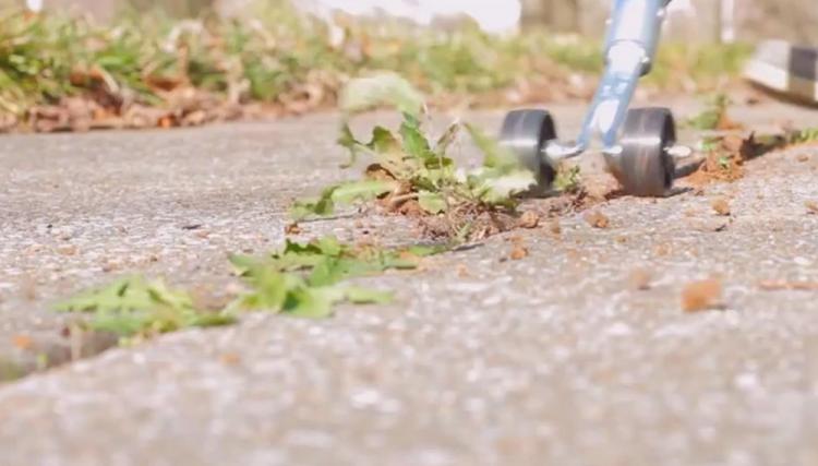 Weed Snatcher Rolling Weed Hook - Rolling Crevice Weed Picking Tool