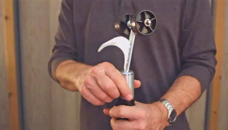 Weed Snatcher Rolling Weed Hook - Rolling Crevice Weed Picking Tool