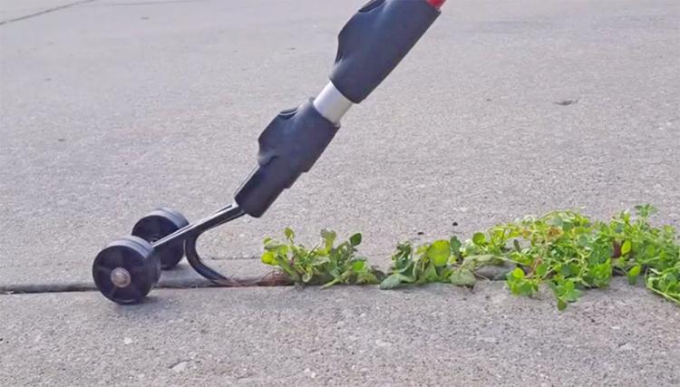 Weed Snatcher Rolling Weed Hook - Rolling Crevice Weed Picking Tool