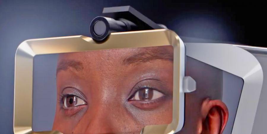 WeHead spatial communication display Video Call Robot