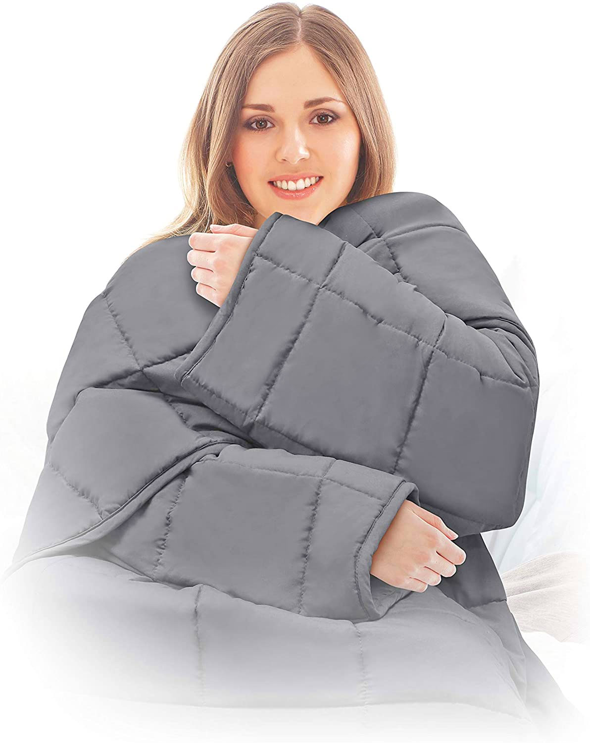 Weighted Blanket with Sleeves - Snuggie Weighted Blanket