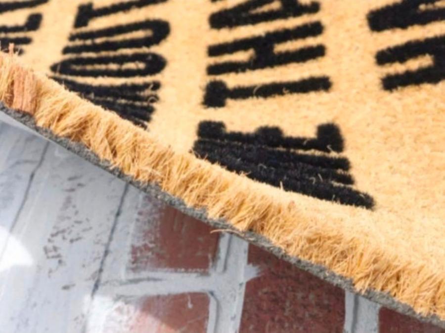 Were Ross and Rachel On A Break Doormat