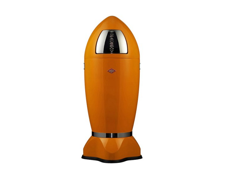 Wesco Spaceboy - Spaceship Garbage Can - Orange