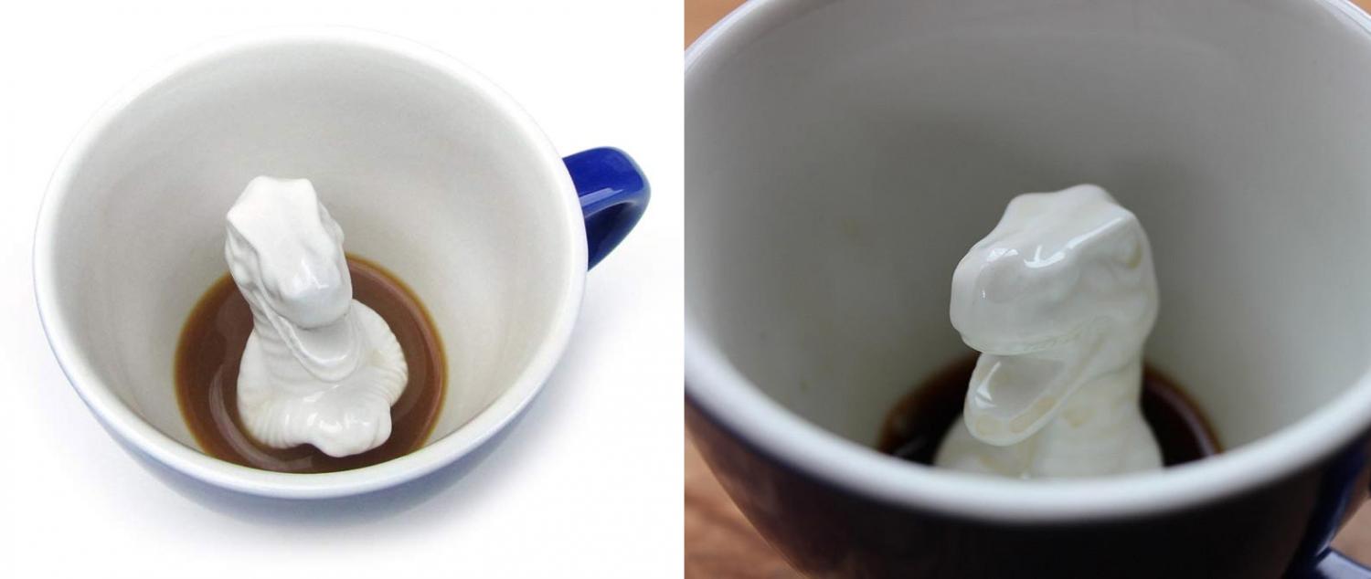 Funny T-Rex Coffee Mugs - Funny Dinosaur coffee mugs