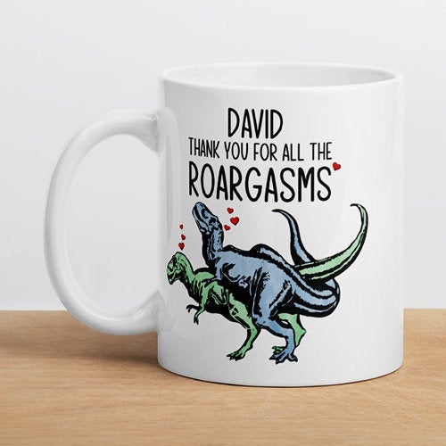 Funny T-Rex Coffee Mugs - Funny Dinosaur coffee mugs