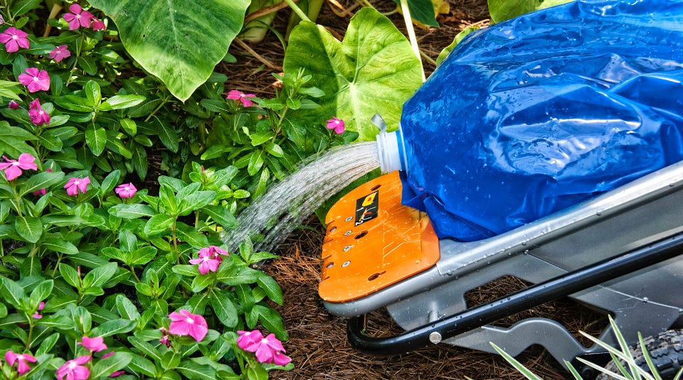Wheelbarrow Watering Bag