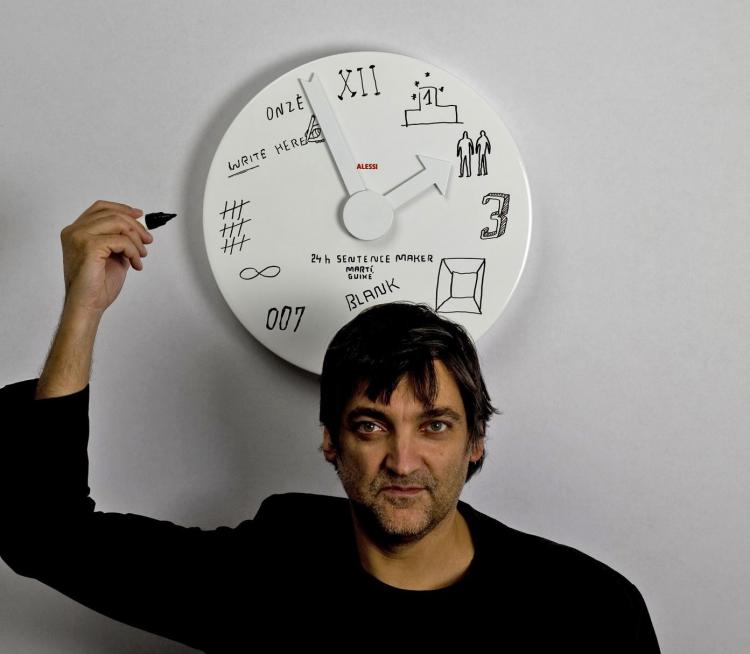 Whiteboard Wall Clock