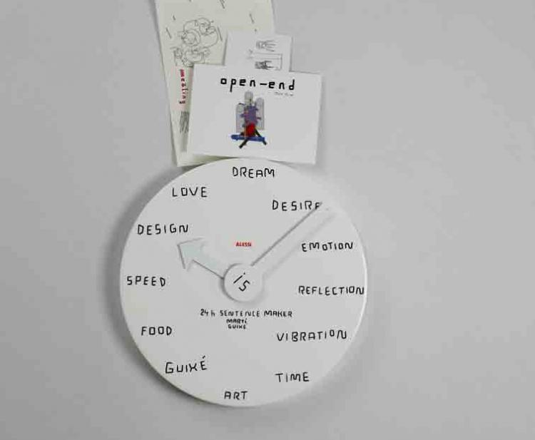 Whiteboard Wall Clock