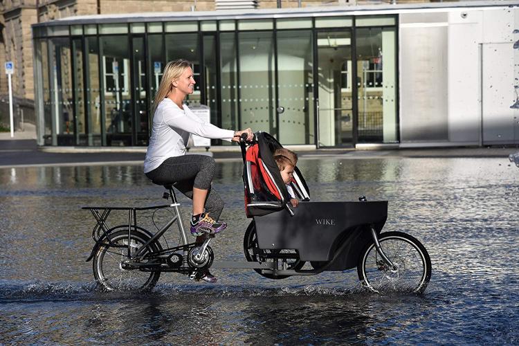 Wicycle Salamander Bicycle Converts Into a Stroller - Wike stroller bike