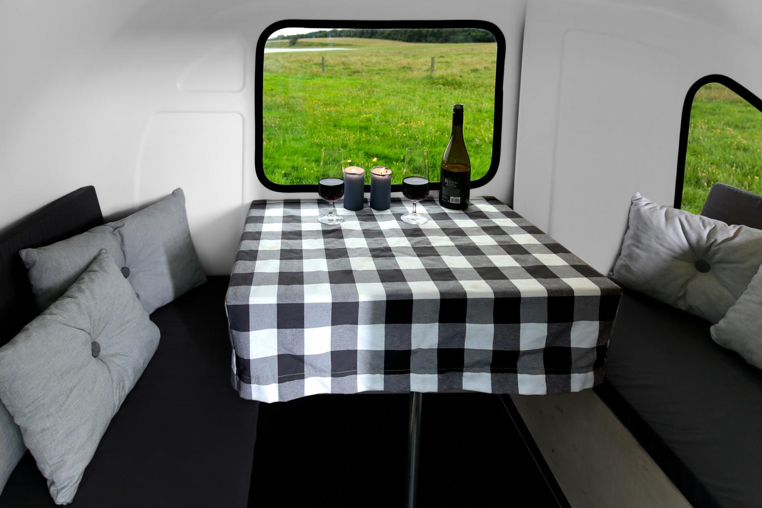 Wide Path Camper - Mini Bicycle Camper - Pull Behind Bike Camper