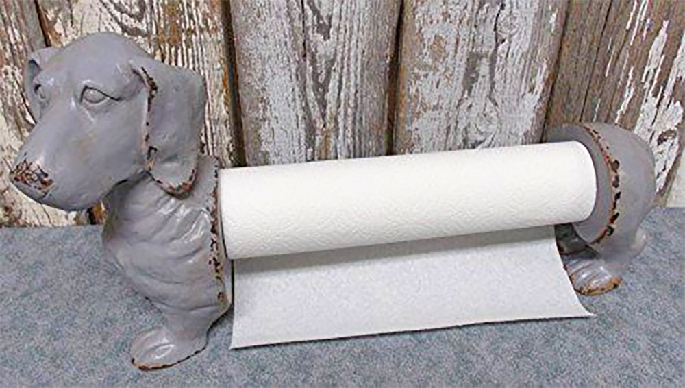 Dachshund Dog Paper Towel Holder - Wiener Dog Paper Towel Dispenser