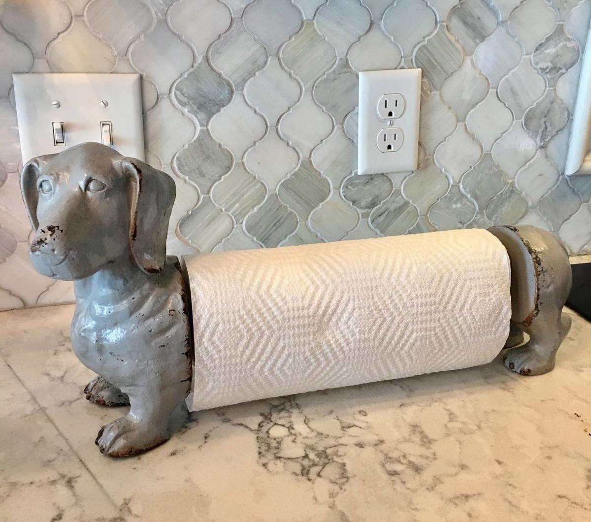 Dachshund Dog Paper Towel Holder - Wiener Dog Paper Towel Dispenser