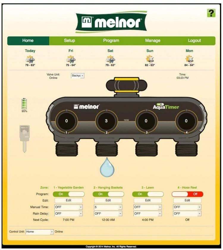 Wifi Aquatimer - Gardening Gadget - Control Garden Hose Watering With Your Smartphone or tablet