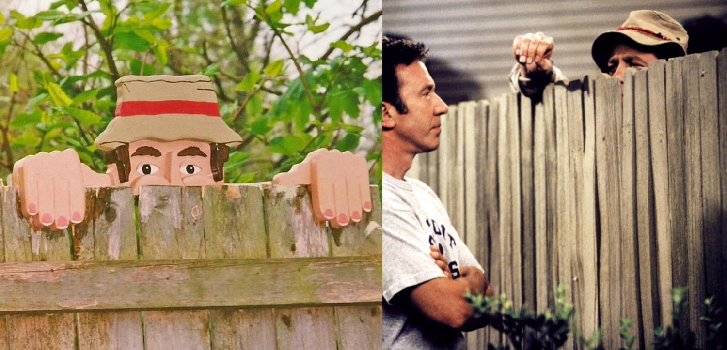 Wilson Fence Sitter - Funny Home Improvement Mr. Wilson Fence Decoration Wilson Fence Sitter - Funny Home Improvement Mr. Wilson Fence Decoration