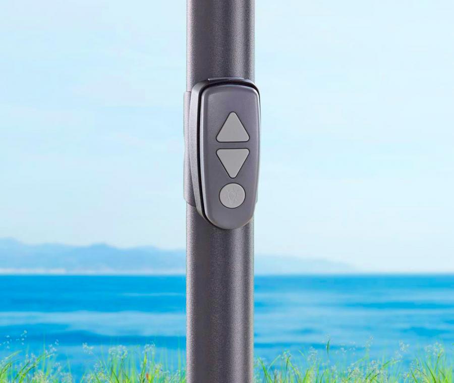 Wind Sensing Umbrella Auto Closes In High Winds