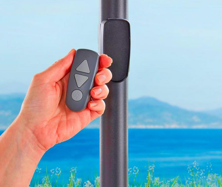 Wind Sensing Umbrella Auto Closes In High Winds