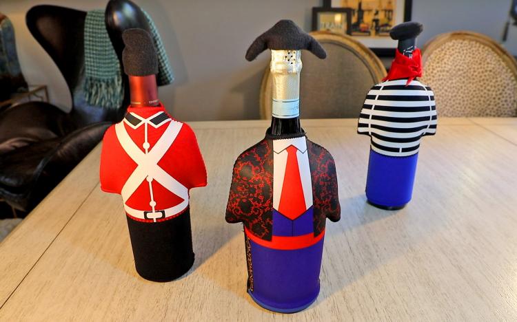 Wine Bottle Costume - Unique wine bottle covers