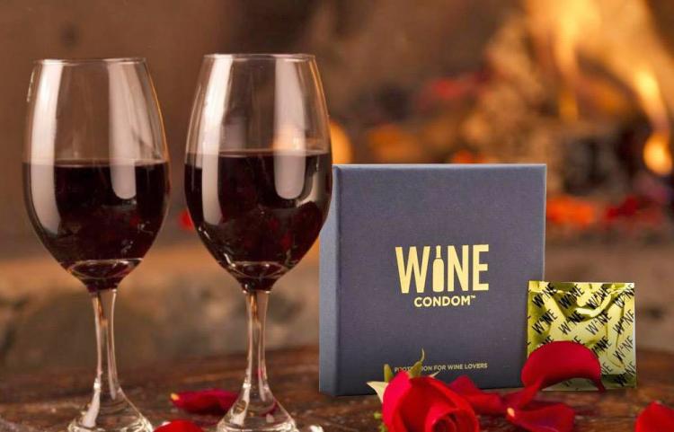 Wine Condoms - Rubber latex condom for wine bottles