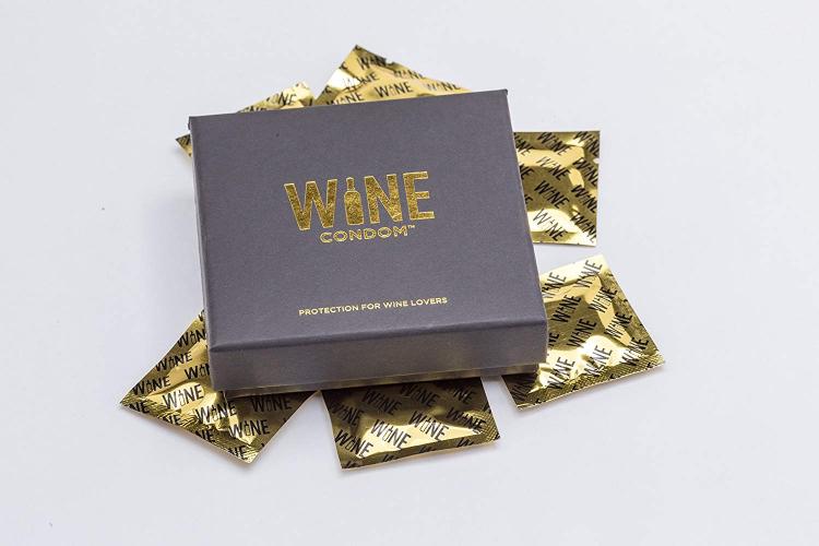 Wine Condoms - Rubber latex condom for wine bottles