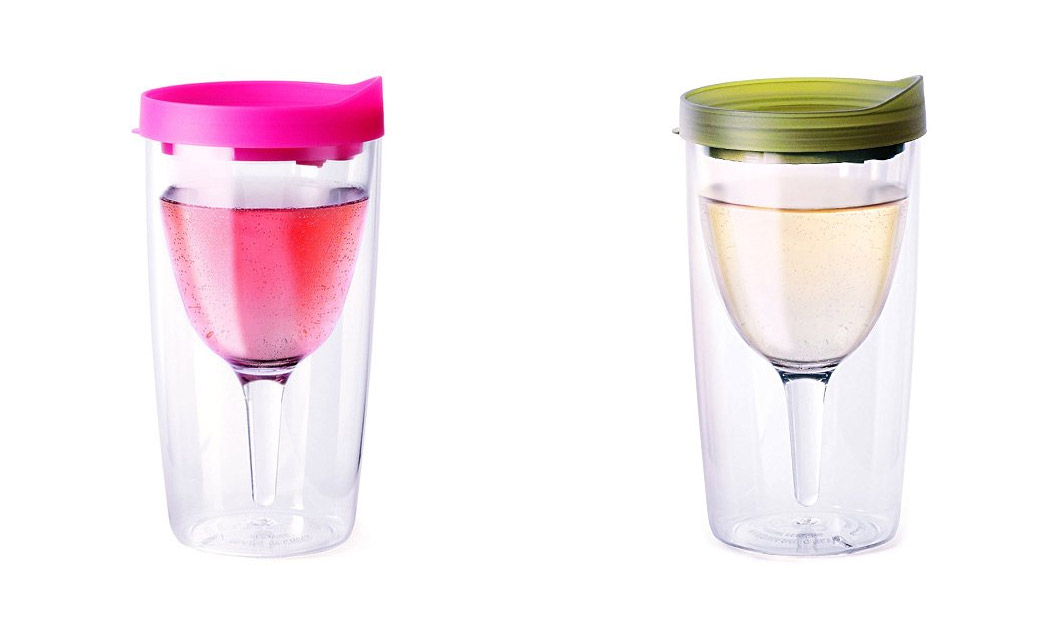Vino2Go Wine Glass Sippy Cup For Drinking Wine On The Go