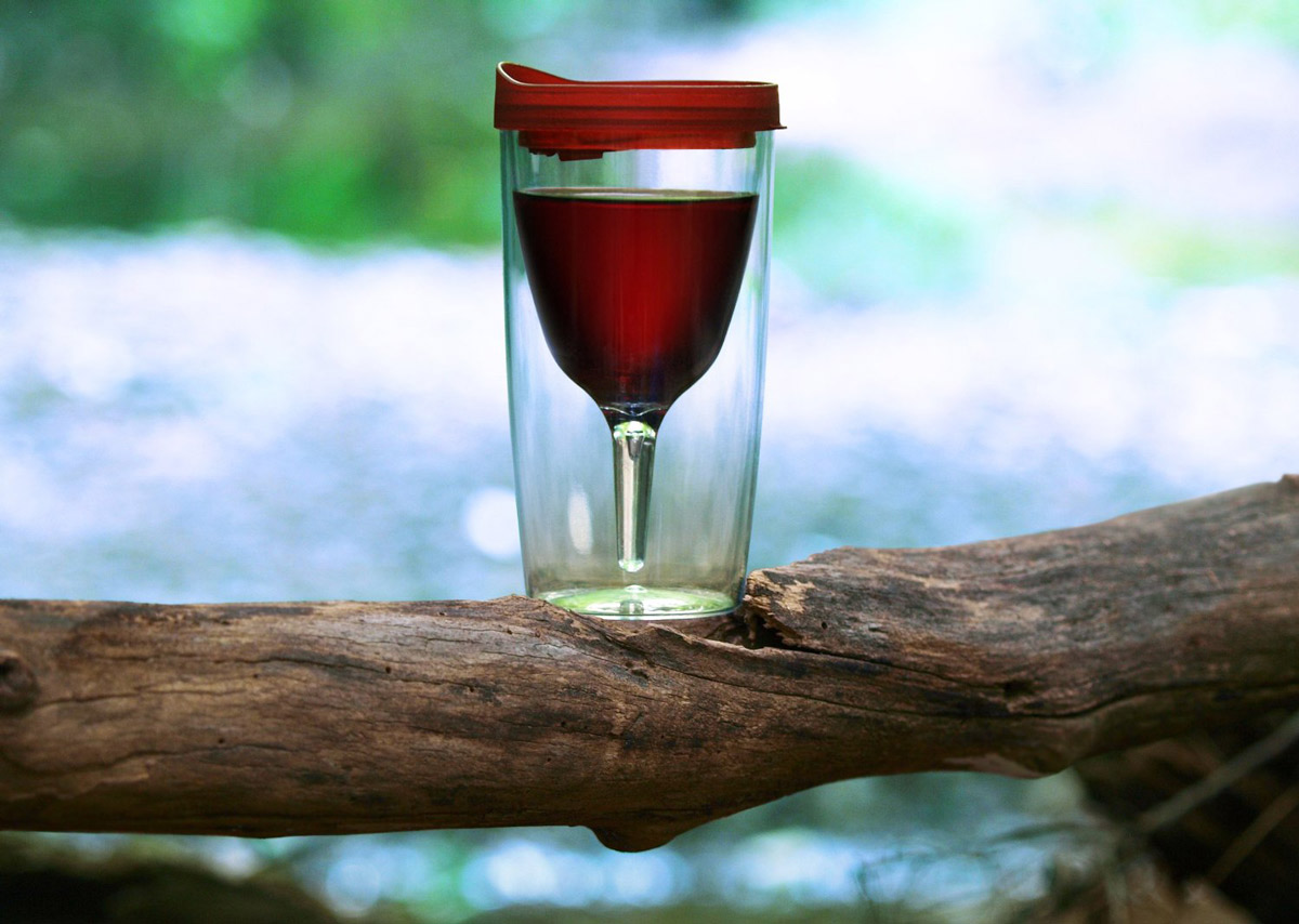 Vino2Go Wine Glass Sippy Cup For Drinking Wine On The Go