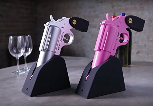 Wine Gun - Pull the trigger to open wine bottle - corkscrew wine gun