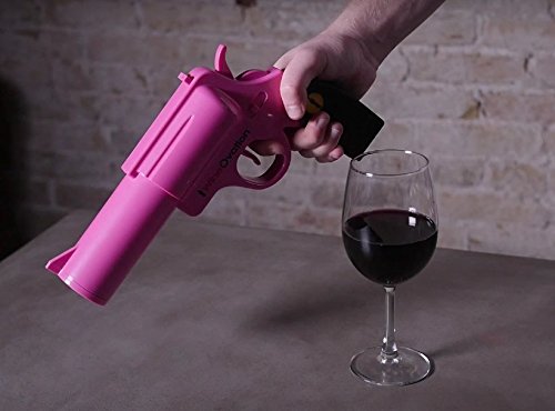 Wine Gun - Pull the trigger to open wine bottle - corkscrew wine gun