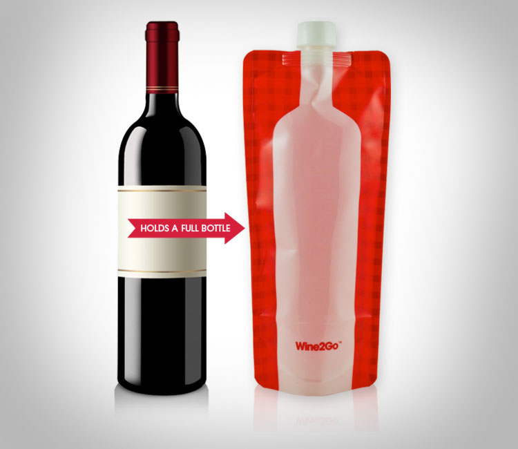 Wine2Go: A Foldable Wine Flask