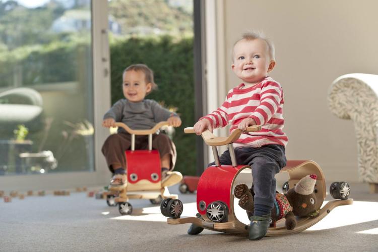 Wishbone Flip - 3 in 1 Rocker Roller Toy
