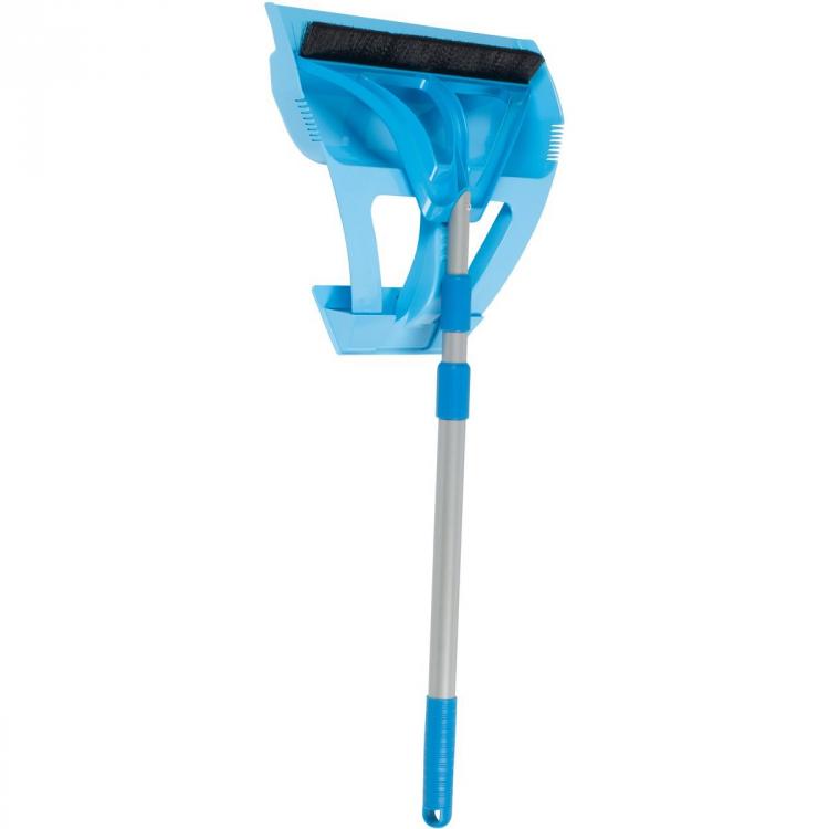 Wisp One handed broom - stand while sweeping into dustpan - Unique broom with tons of features