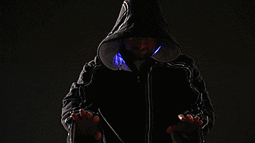 Wizard Hoodie - Cast Spells With Light and Sound Effects - GIF