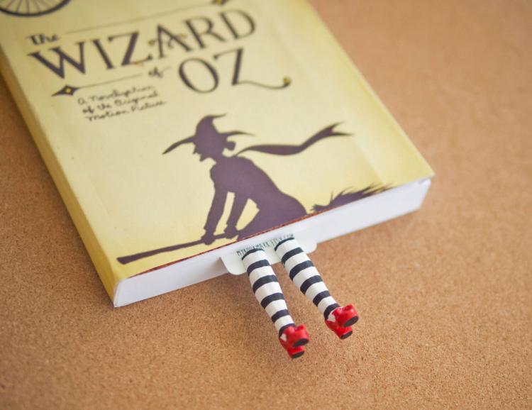 Wizard Of Oz Wicked Witch Legs Bookmark