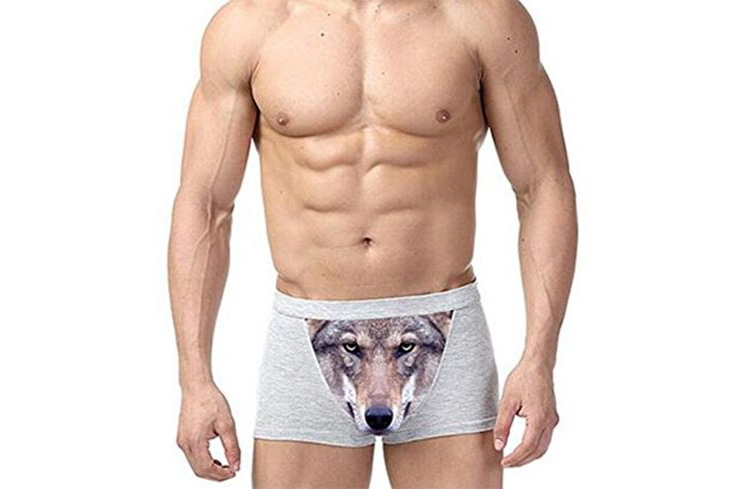 Wolf Underwear Makes Your Package Protrude Out Like Snout of Wolf