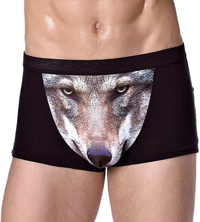 Wolf Underwear Makes Your Package Protrude Out Like Snout of Wolf