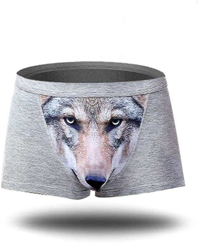 Wolf Underwear Makes Your Package Protrude Out Like Snout of Wolf