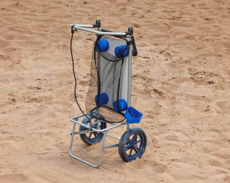 Wonder Cart Beach Cart That Doubles as a Table - Beach cart table