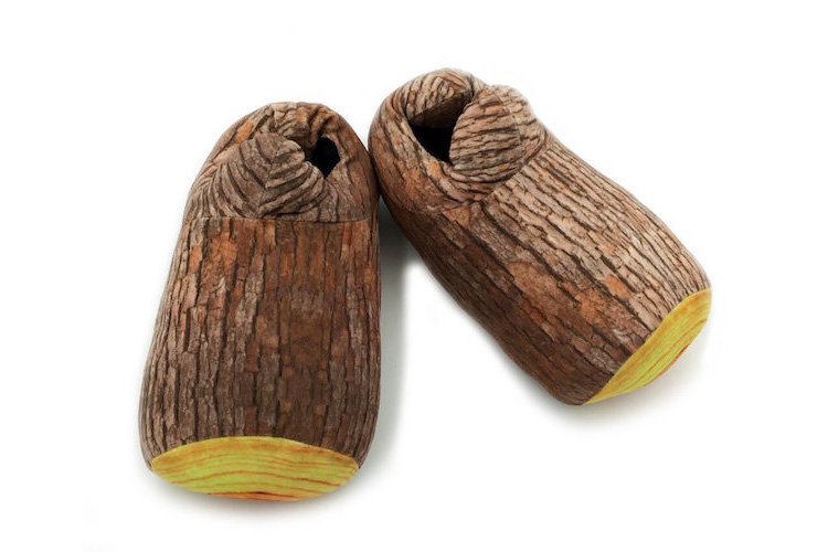 Wood Stump Slippers - Log slippers